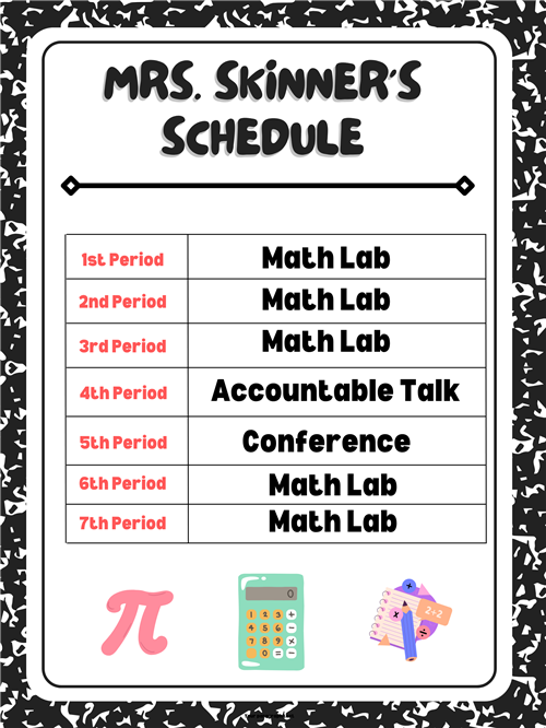 Schedule